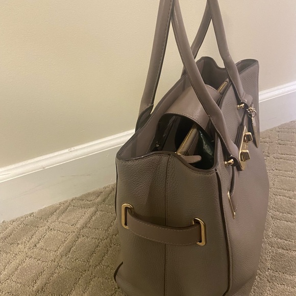 Coach pewter leather satchel - Picture 6 of 16